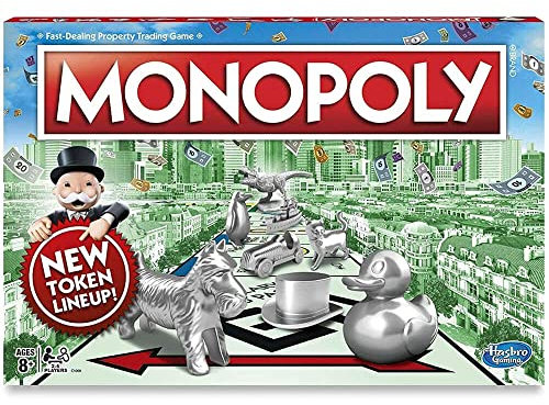 MONOPOLY Spiel, Familien-Brettspiel für 2 bis 6 Spieler, Brettspiel für Kinder ab 8 Jahren, inklusive Fan-Abstimmung Community-Brustkarten