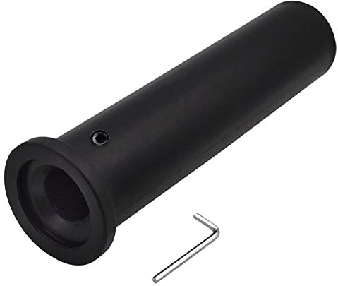 LFJ Olympic Adapter Sleeve, Konvertieren Sie Standardstange in Olympische Stange für 50mm Scheiben 50mm-Adapter aus Nylon (303mm, 1Pc)
