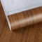 TOTIO Klebefolie Walnusskorn Möbelfolie Braune Tapete 60CMX5M Matte Verdickung Wasserdicht Designfolie DIY Selbstklebend Wandaufkleber Vinyl Dekorfolie für Küche Badezimmer Schränke Tische Entfernbar