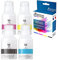 PREMIUM CARTOUCHE - 4 Bouteille d'encre Compatible GI56 Multipack 135 ML pour Canon Maxify GX 5050, GX 6050, GX 7050, GX 7063