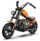 HYPERGOGO Challenger 12 Plus Elektro Motorrad Kinder, Kindermotorrad Plus mit farbenfrohem Umgebungslicht, max. 16 km/h und 60 Minuten ununterbrochene Fahrzeit für Kinder/Jugendliche