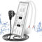 LED Trafo 24V 250W IP67, Outdoor Wasserdicht Transformator mit Stecker, LED Netzteil Treiber 230V auf DC 24 Volt Adapter, LED Driver Außen für LED-Streifen Lampen Strahler Lichtbänder