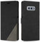 SONWO Coque pour Samsung Galaxy S10e, Protection Housse Etui en Cuir PU Portefeuille avec Emplacements Cartes et Fonction Support pour Samsung S10e, Noir