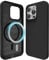 oakxco Silicone Case for iPhone 15 Pro Compatible with Magsafe Magnetic Wireless Charging, Slim Thin Soft Rubber Gel with Magnet, Matte TPU Mag Cover for Women Men, Black