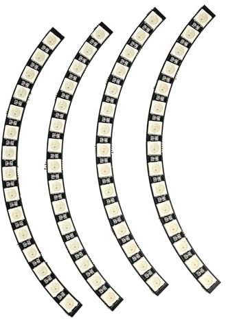 Sparkleiot 60 Bits 60 X WS2812 5050 RGB LED Ringlampe Licht mit integrierten Treibern SK6812 für Arduino AVR PIC