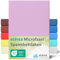 etérea Classic Microfaser Interlock Kinder Spannbettlaken Spannbetttuch Flieder, 60x120-70x140 cm