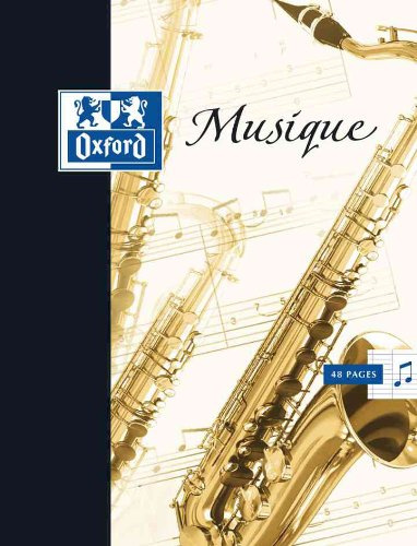 Oxford Musikheft, 240 x 320 mm, 48 Seiten, 90 g, 3 Stück