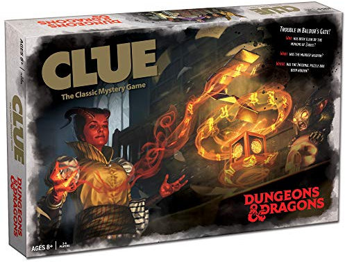 USAopoly Clue Dungeons & Dragons D&D Edition 2019 Board Game