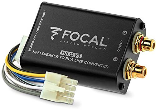 Focal HILOV3 Hi-Lo V3 Hoch-Bas Adapter mit Impedanz-SIM und Remoteausgang
