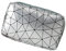 NOVAGO -Trousse de Toilette, Trousse Maquillage Double Couches plastifié Solide Durable et imperméable (Gris S)