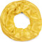 styleBREAKER Damen Loop Schal leicht und seidig mit Glitzer in Unifarben, Schlauchschal, Tuch 01016214, Farbe:Gold