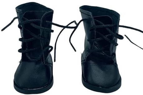 Botas Piel muñecas colección Suela Dura para muñeca Sintra, Simona Folk Artesanía o Mari's, Pepa,s Naia 41 cm. Vidal Rojas. Medidas 5.5x3.5 cm