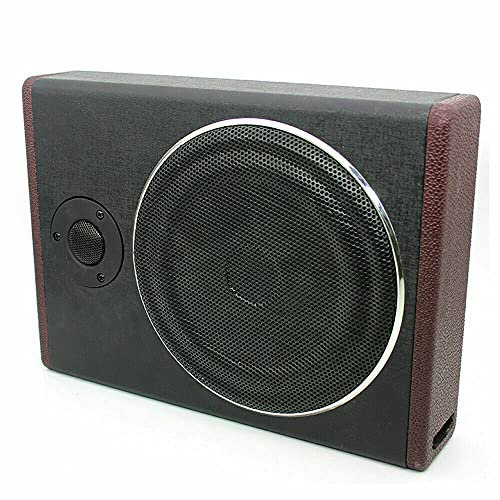 Subwoofer activo para coche de 8 pulgadas, 600 W, subwoofer activo, altavoz de graves ultrafino