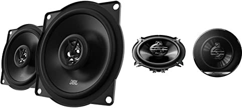 JBL Stage1 51F 2-Wege Auto Lautsprecher Set von Harman Kardon - 150 Watt KFZ Auto Boxen 30 Watt RMS & Pioneer TS-G1330F 3-Weg-Koaxiallautsprecher für Autos (250 W), 13 cm