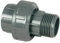 jardiboutique - Manchon union PVC en 3 pièces, ø 50-1 pouce 1/2