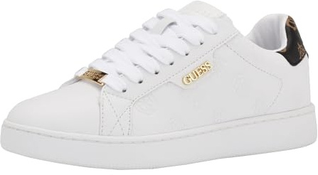 GUESS Baskets Renzy pour Femme, Blanc, 38.5 EU