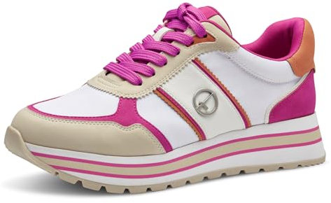 Tamaris Schnürer Damen Vegan sportlich pink,EU 36