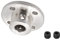 DMiotech 8mm Interno Diametro H13xD16 Flangia Accoppiamento Connettore Rigido Guida Albero Supporto Accoppiatore Albero Accoppiamento con Viti per Fai-da-Te RC Modello Motori Argento
