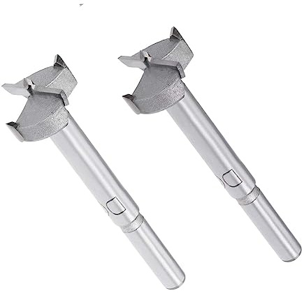 MACHSWON 2PCS Forstner Bohrer Wolframkarbid Holz Loch Säge Öffner Bohrer 24mm Holzbearbeitung Bohren Bit Cutter