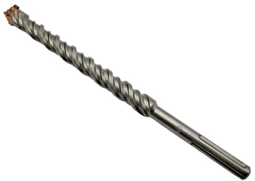 Kraftfeld SDS MAX - Broca en cruz (400 x 32 mm, 400 mm x 12-40 mm de diámetro)