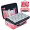LIRUNQIU Diamond Painting Storage Containers, 120 Slots Diamond Painting Accessories and Tools kits Storage Box for Jewelry Beads
