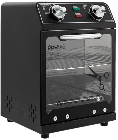 Stérilisateur à haute température pour outils de beauté, ustensiles de cuisine et plus encore, désinfection à 220 °C, puissance 600 W