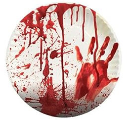 LP Divertissements Lot de 6 - Halloween Lot de 8 Assiettes en Carton