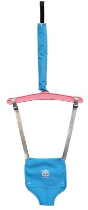 2 in-1 Toddler Swing & Jumper, Kids Adjustable Jumper Swing - Doorway Toddler Exerciser for Indoor/Outdoor Use, Easy Assembly & Storage