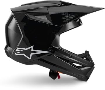 Alpinestars S-M3 Motocross Helm, schwarz, L (59/60)
