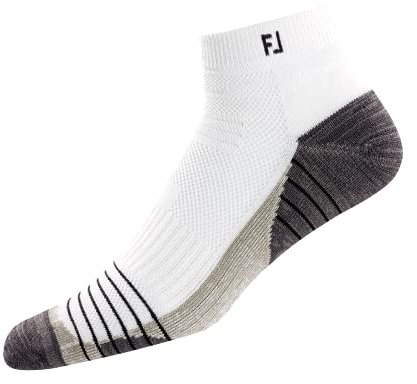Footjoy Herren Tour Quarter Socken, Weiß (Blanco 17306H), 39/46 EU
