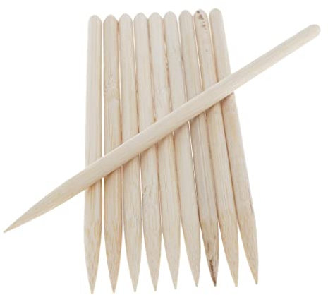 10pcs Stylet à Gratter en Bois pour Dessin Gratter Diy Fille Garçon Anniversaire Jeux