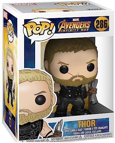 Funko POP! Marvel Avengers Infinity War - Thor - Collectable Vinyl Figure - Gift Idea - Official Merchandise - Toys for Kids & Adults - Movies Fans - Model Figure for Collectors and Display