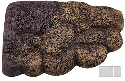 Schildkröte Schwimmende Plattform Turtle Dock Resin Turtle Magnetische Platform Einzigartige Schwimminsel für Wasser lebende Tiere Halbwassertiere(NS-78 S)
