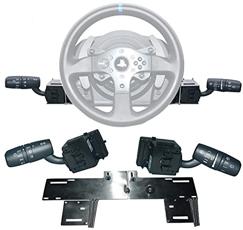 Obokidly Verbesserte Version Simulator Lenkrad Blinker Wischerschalter für Thrustmaster T300RS Olny Wischerschalter (verbesserte Version für T300RS)