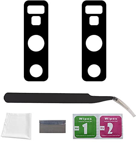 Eonpam 2 Packs Lentille Caméra pour Samsung Galaxy Note 9 N960 Original Vitre Appareil Photo Objectif Arrière avec Kit de Réparation
