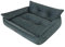 Doggy Hundebett Haustierbett Hundeliege Gesteppt Hundekissen Bett Sofa Hundematratze Tierbett Hundesofa Matratze, Flasche Grün Fancy, XL - 82 x 63 cm