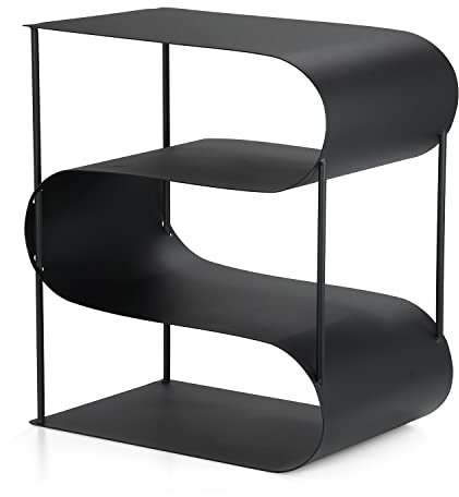 Moritz Metall Kaminholzregal Doppelte S Form Brennholzregal Feuerholzregal Stapelhilfe Holzhalter Kaminholzständer