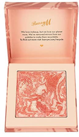 Barry M Heatwave Baked Marbled Blush in Shade Brown Paradise