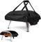 Fenghome Pizzaofen Abdeckung für Ooni Koda 16, Wasserdicht Wetterfeste Pizzaofen Tragetasche Oxford-Stoff Pizzaofen Tragetasche Pizzaofen Zubehör-Schwarz(66x60x22cm)
