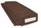 COVER IT Unterbett Aufbewahrungsbox - Kleiderschrank Organizer für Bettdecken Braun 105x50x16cm - 3 Stück Klamotten Aufbewahrung Aufbewahrungstasche Kleidung Kleideraufbewahrung