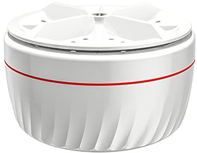 AIDIRui 1 Set Mini Turbo Rondella USB Macchina di Pulizia Lavatrice per Biancheria Intima Calzini Mini Ultrasuoni Turbo Rondella Portatile per Viaggi Domestici