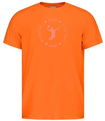 Head WE Are Padel T-Shirt Herren, orange, S
