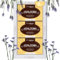 Lavendel del Monte - Confiança 1894 | pflanzliche Basis | Parfümierte Hand-, Körper- und Gesichtsseife | 3er-Pack Seifen x 125 g