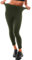 Leafigure Leggings Damen High Waist - Leggins Blickdicht Armeegrün für Sport Gym Yoga XXL