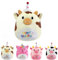 POPOYU Einhorn Kuscheltier Einhorn Plüschtier,25CM Happy Birthday Katze Geburtstag Kuscheltiere Mädchen,Plüschkissen für Kinder,Geburtstag Stofftiere Plüsch-Puppe Stofftier Geschenk