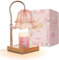 Candeldo Kerzenwärmer Lampe Candle Warmer: Candle Warmer Lamp Kerzenwärmer mit Duftkerze Duftlampe Kerzen Lampe Geschenke für Frauen Beste Freundin Mama