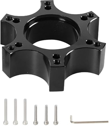 Chaies Car Steering Wheel Adapter, Steering Wheel Adapter, Replacement Hub Adapter with 6 Bolts | Modified Steering Wheel Kit for Car 13-14 Inch Steering Wheel
