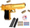 Toy Gun Shell Ejecting Soft Bullet with Ejecting Magazine - Toy Pistol with Soft Foam 10 Bullets - 8 Cartridges Toy Guns for Boys and Girls