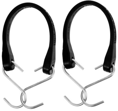 CHILDWEET 2stücke Spanngurte Für Planen Mit Haken Gummi-Bungee-seile Kleine Bungee-seile Zum Sichern Von Ladung Hochleistungs-planengurte Für LKW-anhänger Und Fracht