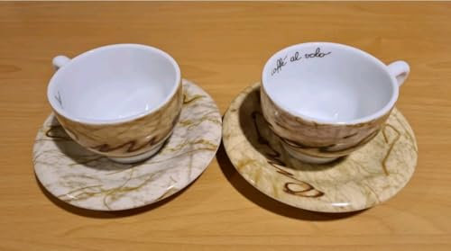 THUN set 2 tazze medie creme